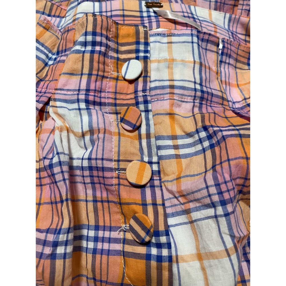Free People Serendipity 2-piece Plaid Maxi Dress and Shorts Set. NWT SZ S and M - Picture 7 of 14